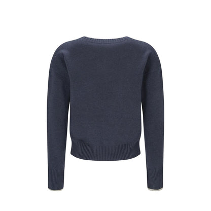 Brunello Cucinelli Blauer Kaschmir-Pullover aus Kaschmir
