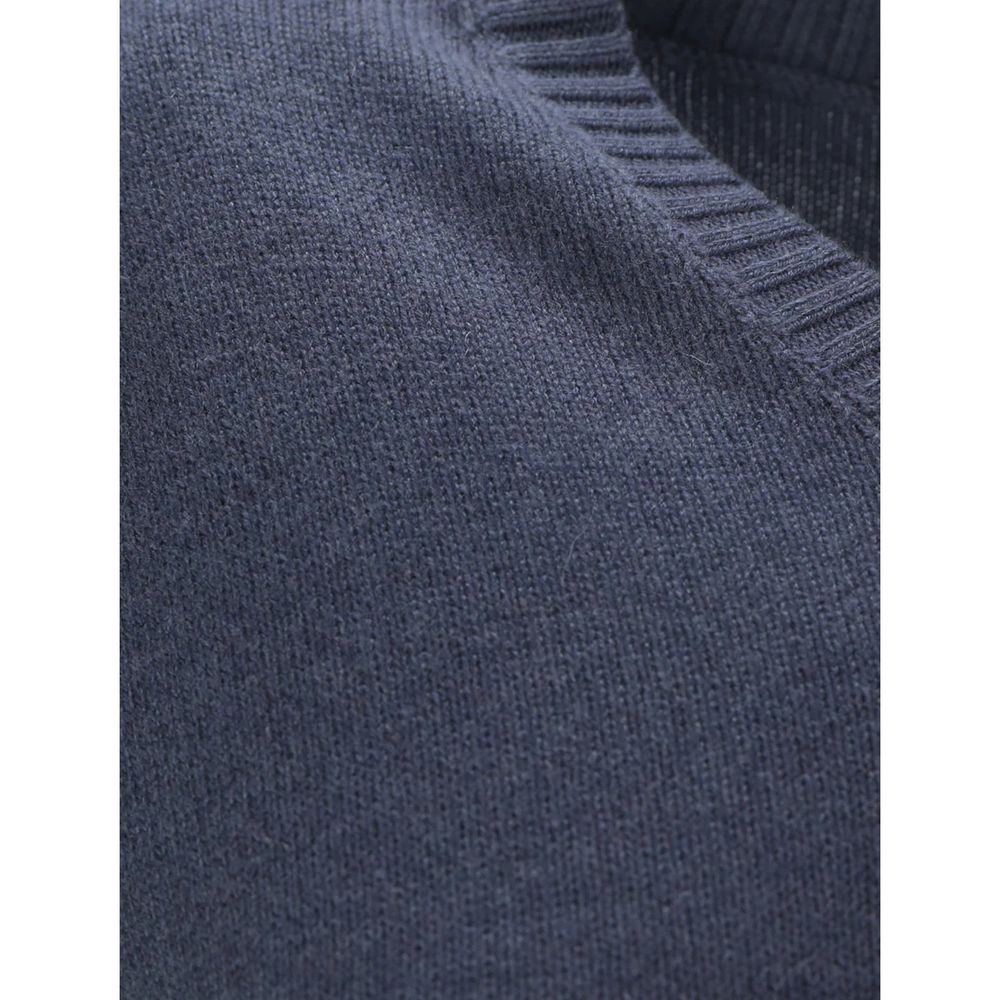 Brunello Cucinelli Blauer Kaschmir-Pullover aus Kaschmir