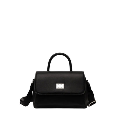 Tommy Hilfiger – Schwarze Polyethylen-Handtasche