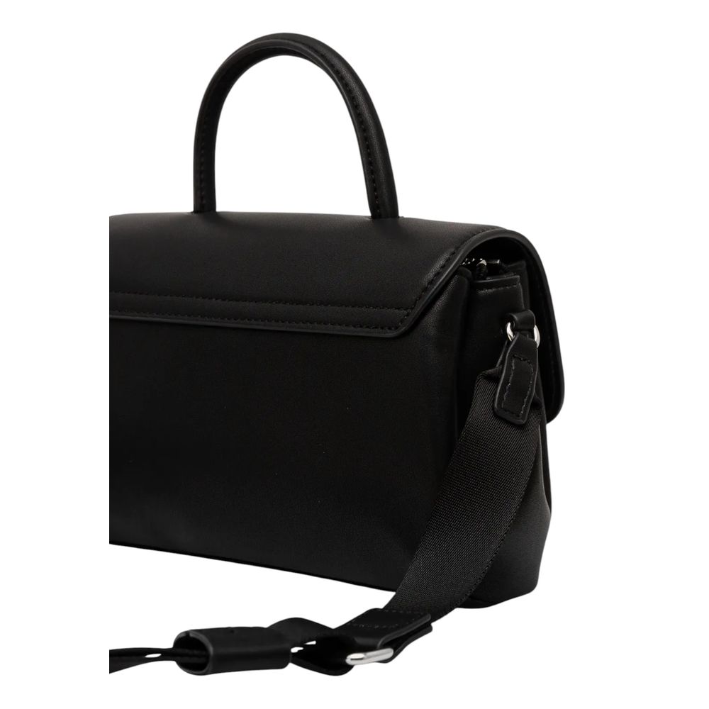 Tommy Hilfiger – Schwarze Polyethylen-Handtasche