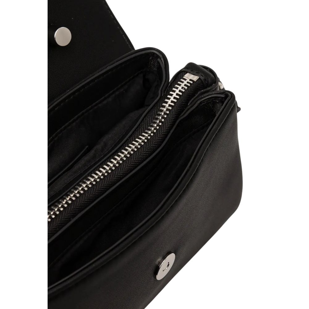 Tommy Hilfiger – Schwarze Polyethylen-Handtasche