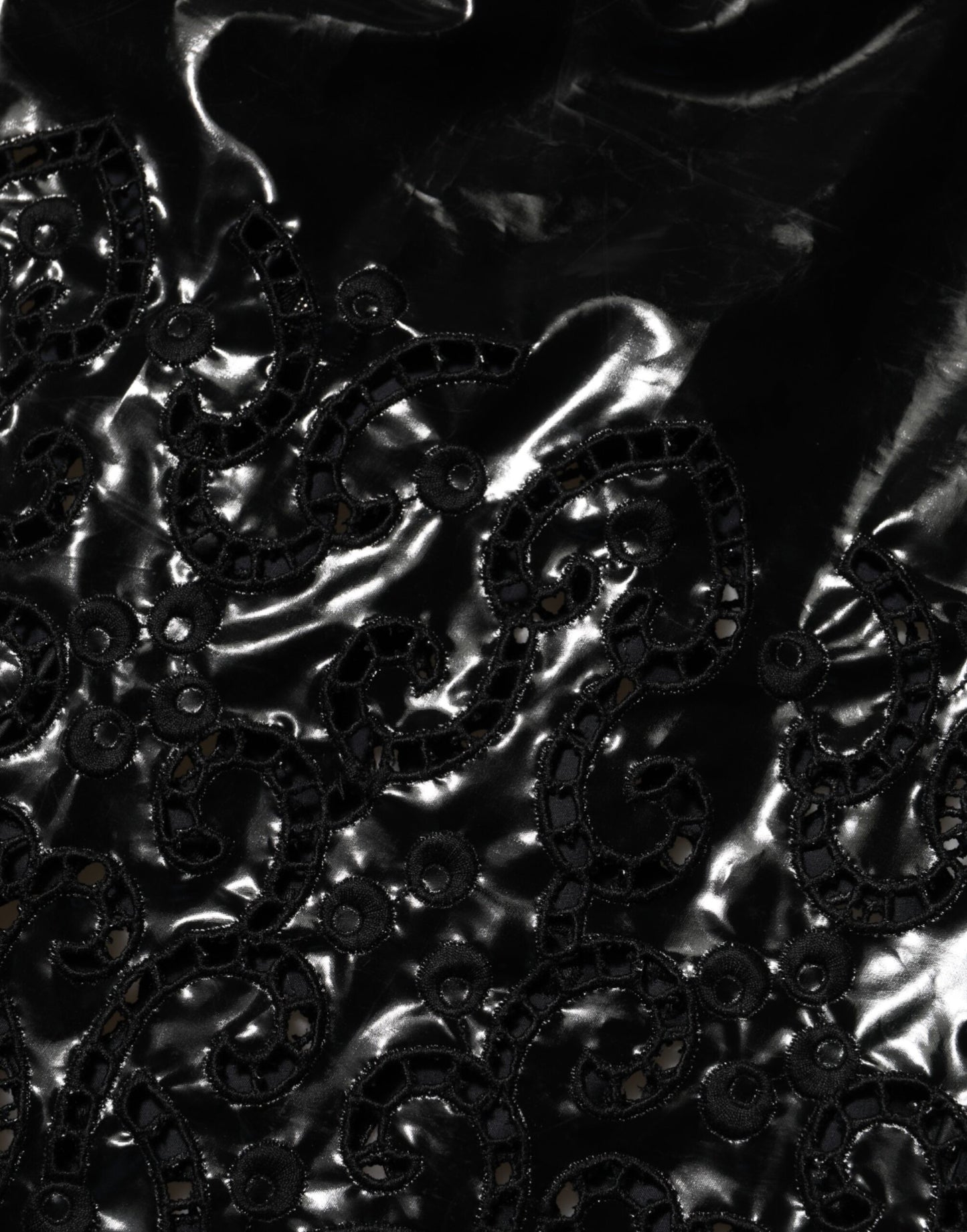 Dolce &amp; Gabbana – Schwarzes Mini-Etuikleid in A-Linie mit Cut-Outs