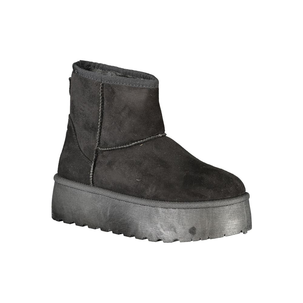 Laura Biagiotti Schwarzer Polyester-Damenstiefel