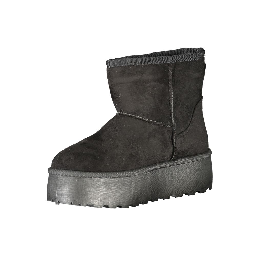 Laura Biagiotti Schwarzer Polyester-Damenstiefel