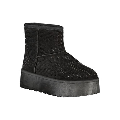 Laura Biagiotti Schwarzer Polyester-Damenstiefel
