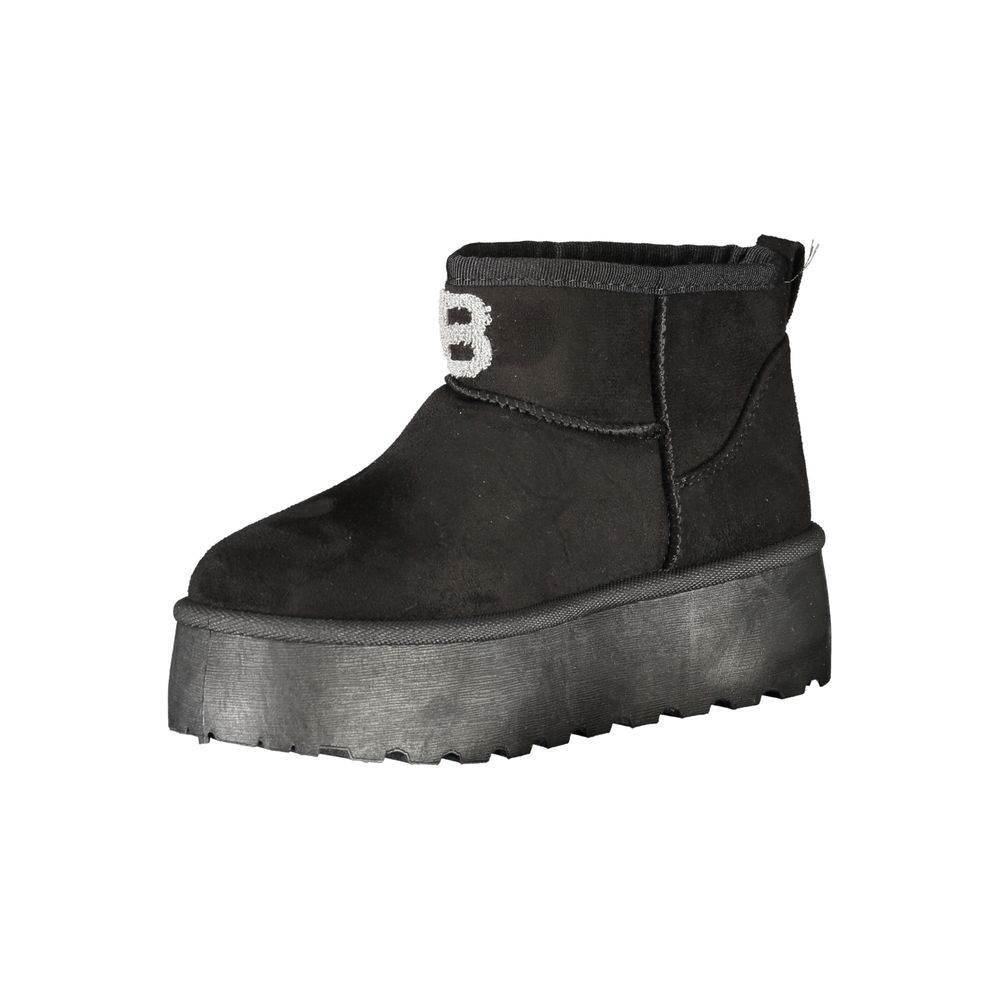 Laura Biagiotti Schwarzer Polyester-Damenstiefel