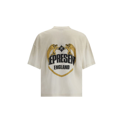 Represent Cream Cotton T-Shirt