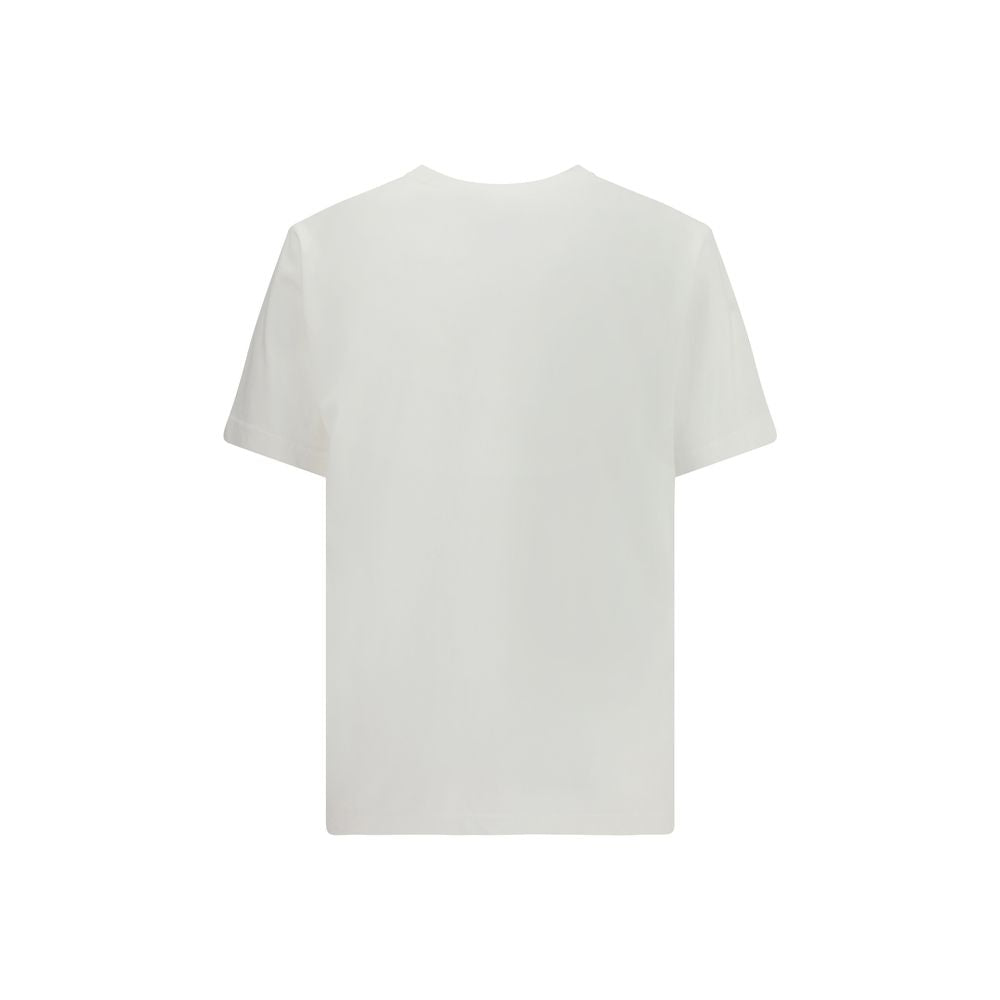 Autry Weißes Baumwoll-T-Shirt