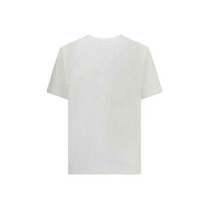 Autry Weißes Baumwoll-T-Shirt