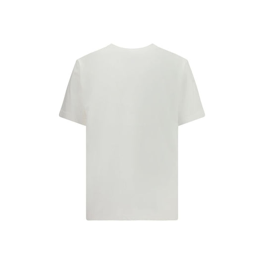 Autry Weißes Baumwoll-T-Shirt