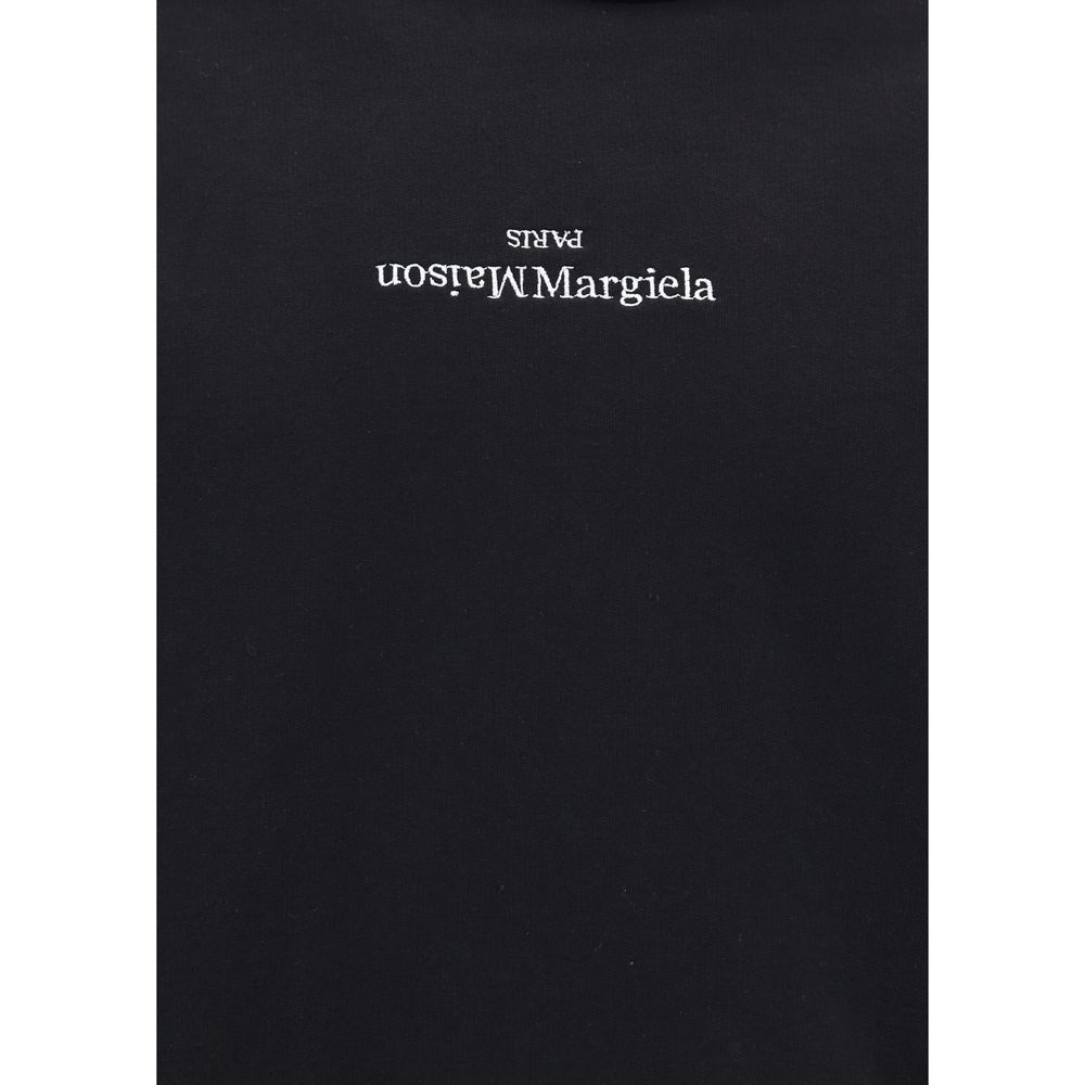 Schwarzes Baumwoll-Sweatshirt von Margiela