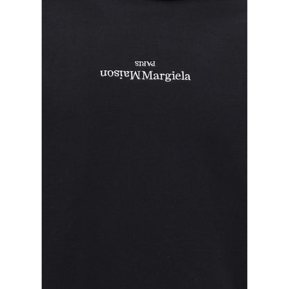 Schwarzes Baumwoll-Sweatshirt von Margiela