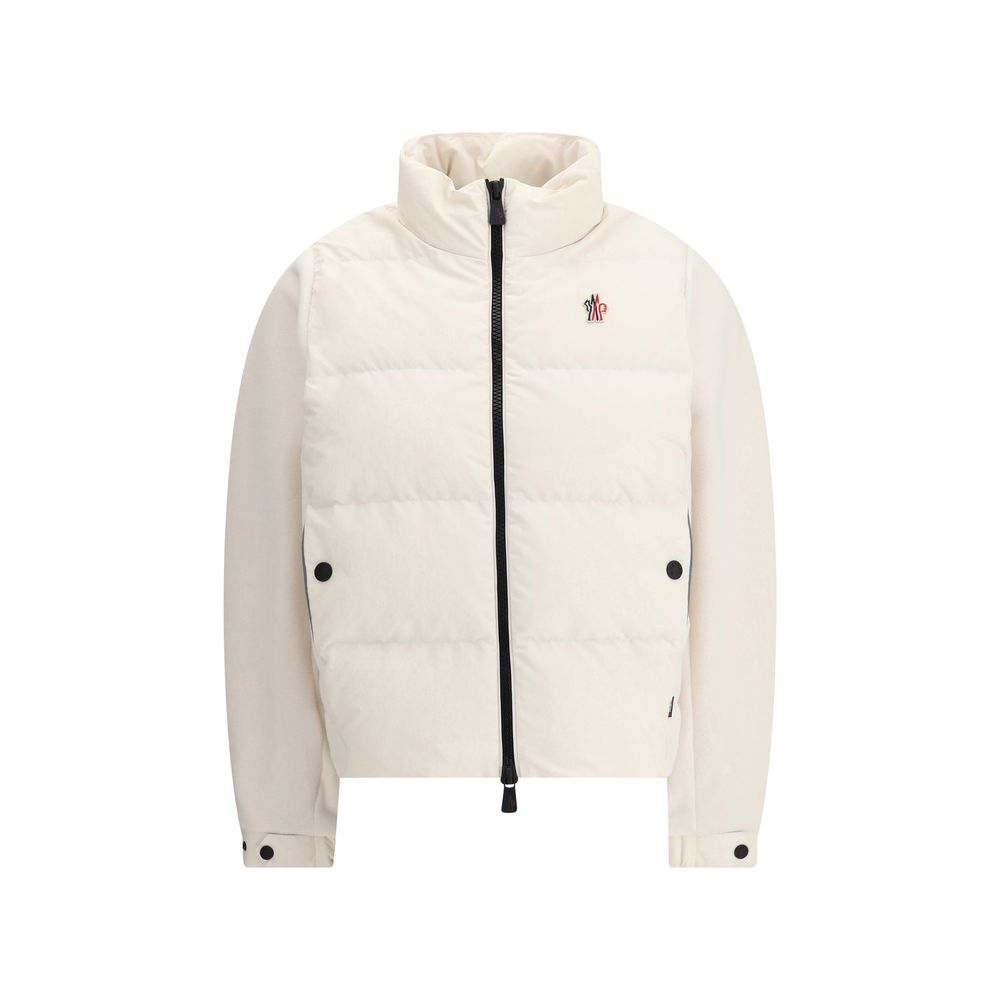 Moncler Grenoble Jacke mit kontrastierenden Ärmeln