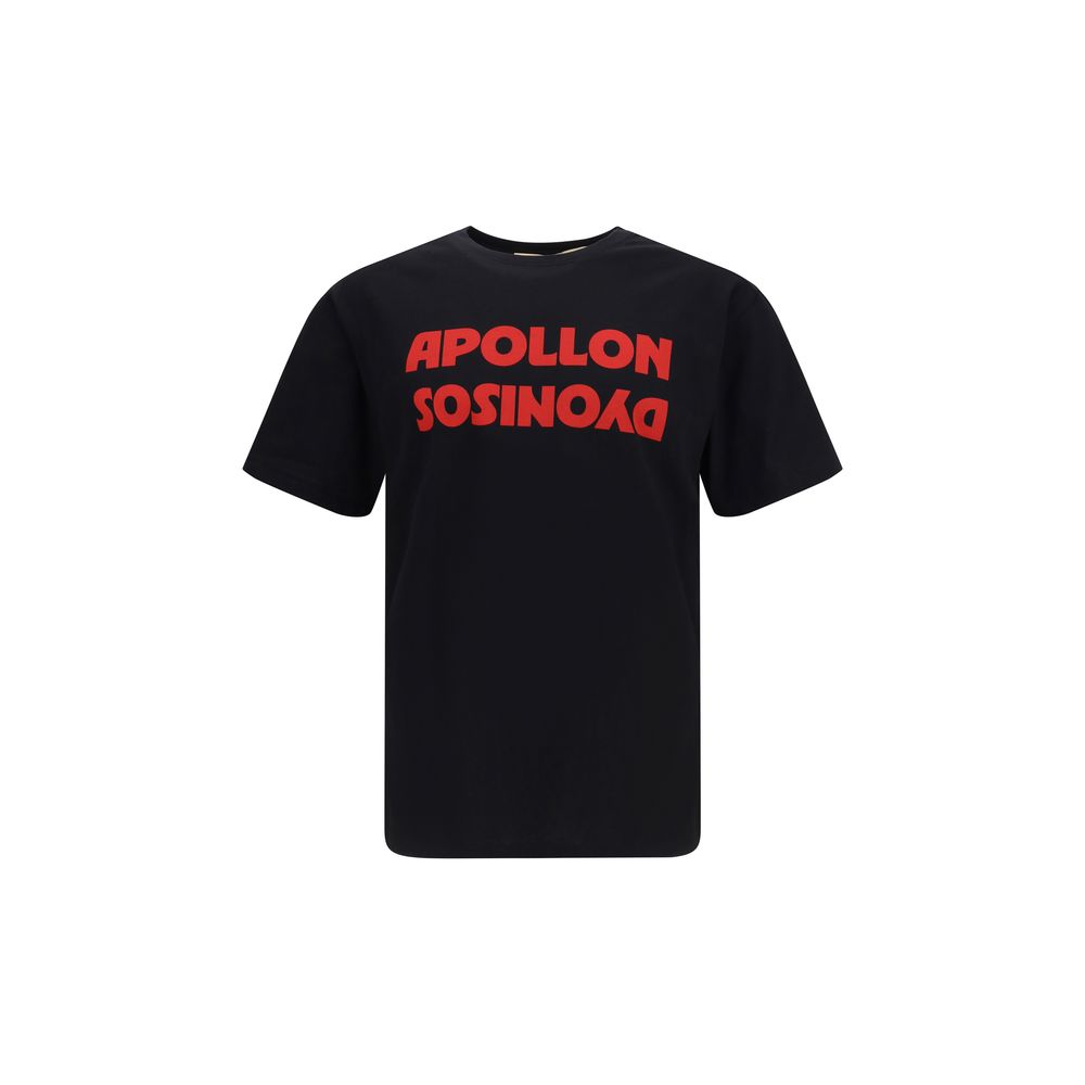 Schwarzes Baumwoll-T-Shirt von Valentino