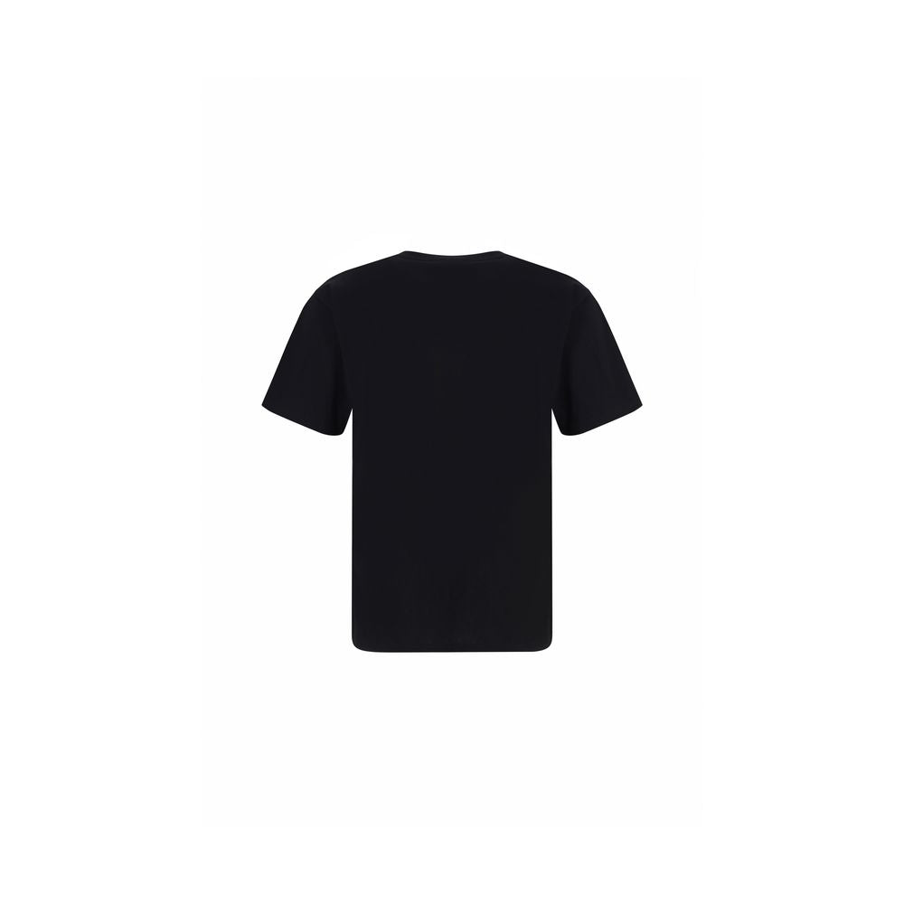 Schwarzes Baumwoll-T-Shirt von Valentino
