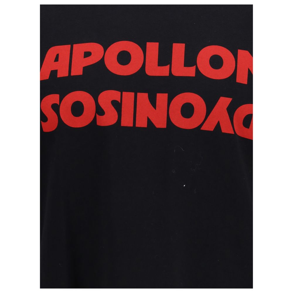 Schwarzes Baumwoll-T-Shirt von Valentino