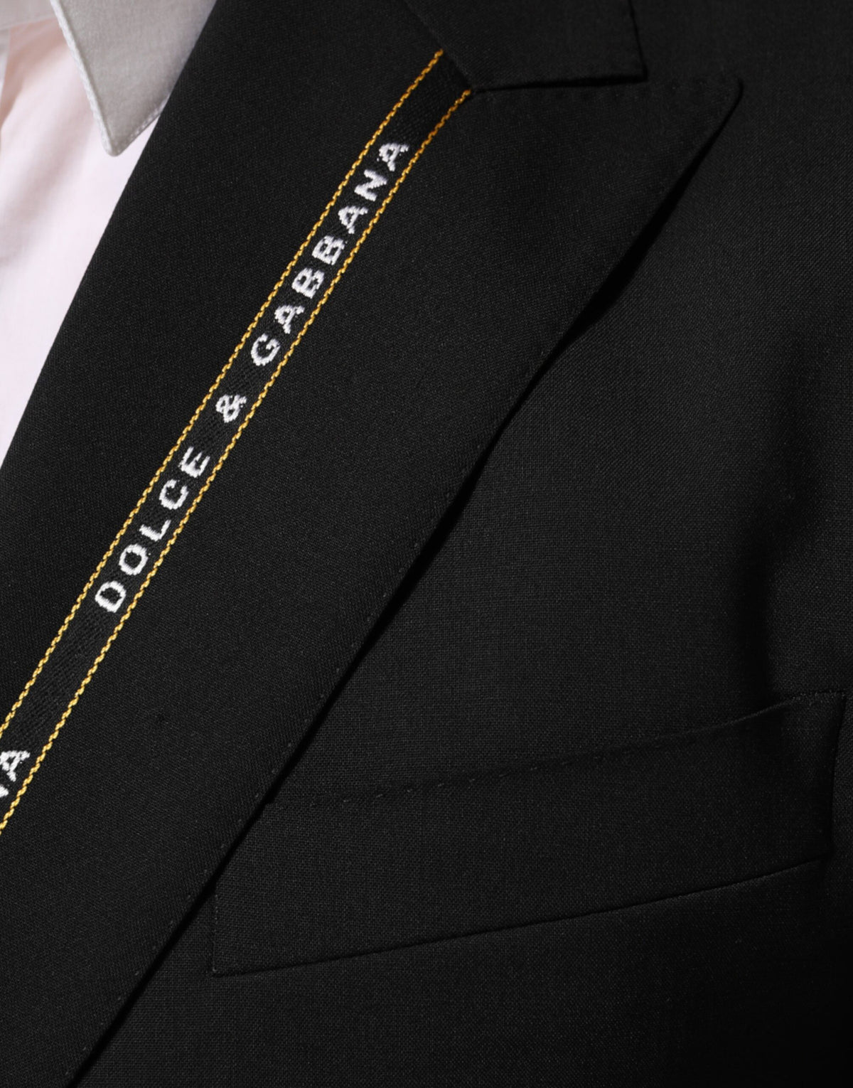 Dolce &amp; Gabbana Schwarzer SICILIA Zweireihiger Blazer