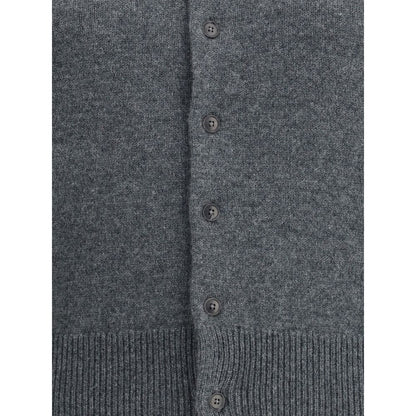 Extreme Cashmere Gray Cashmere Cardigan