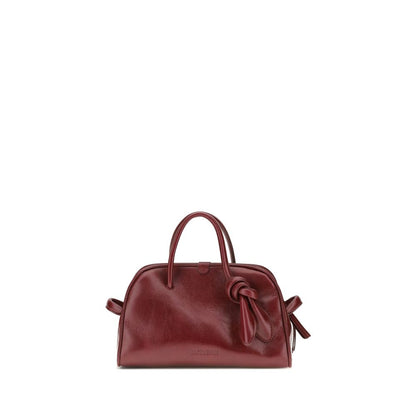 Jacquemus Bordeaux Kalbsleder Bos Taurus Handtasche