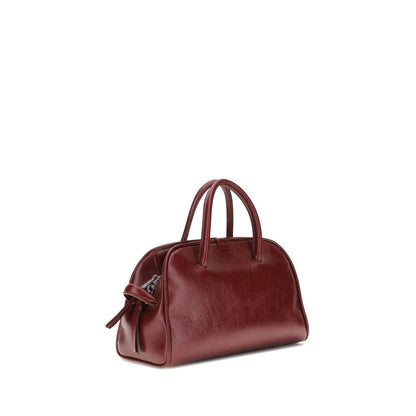 Jacquemus Bordeaux Kalbsleder Bos Taurus Handtasche