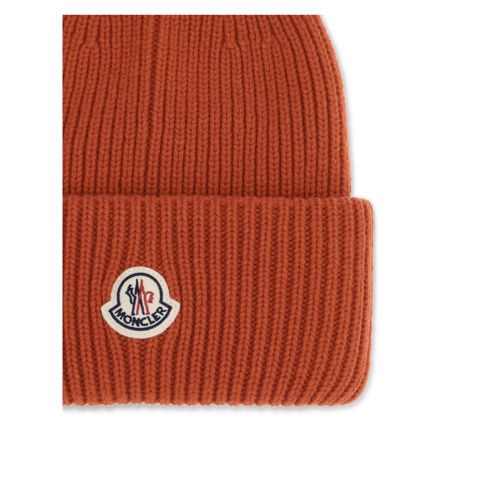 Moncler Rote Wollmütze