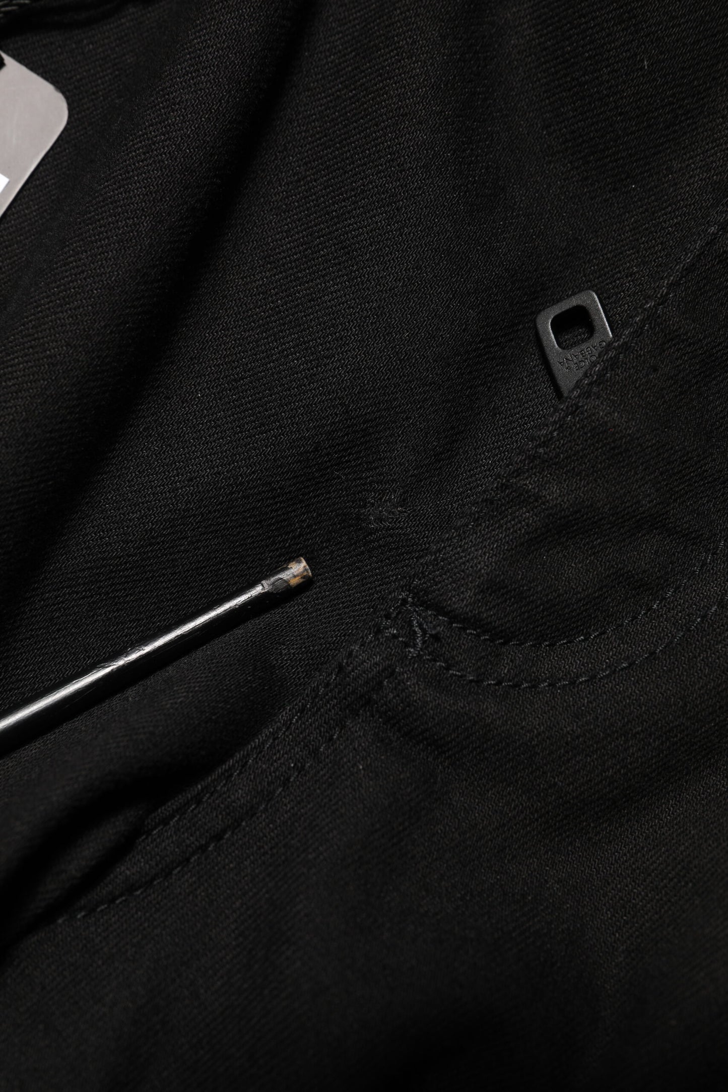 Dolce &amp; Gabbana Schwarze Skinny-Jeans aus Baumwolle mit mittlerer Taille für Herren