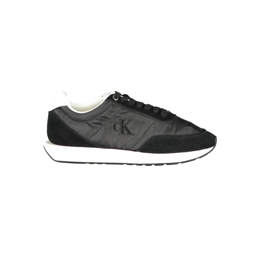 Calvin Klein Schwarzer Polyester Damen-Sneaker