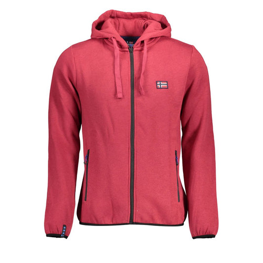 Norwegen 1963 Rotes Baumwoll-Sweatshirt