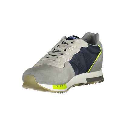 Blauer Blauer Polyester-Sneaker