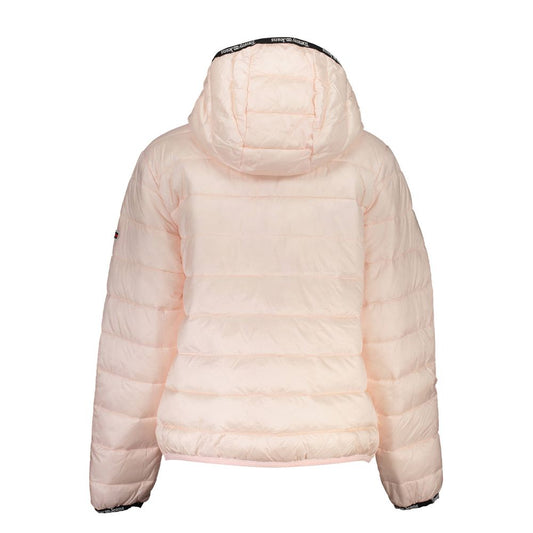 Tommy Hilfiger Rosa Polyester Jacken &amp; Mäntel