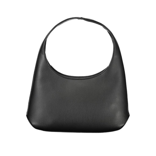 Tommy Hilfiger – Schwarze Polyester-Handtasche