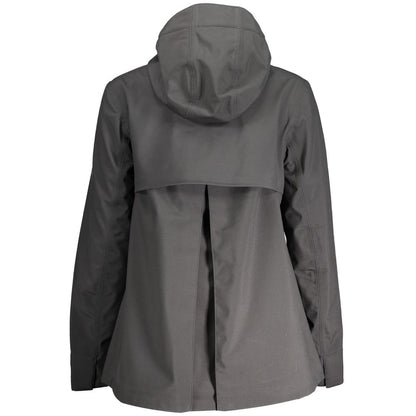 K-WAY Schwarze Polyesterjacken &amp; Mäntel