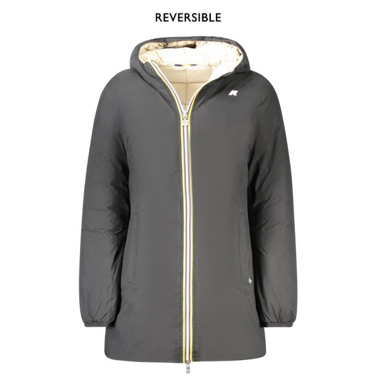 K-WAY Schwarze Polyesterjacken &amp; Mäntel