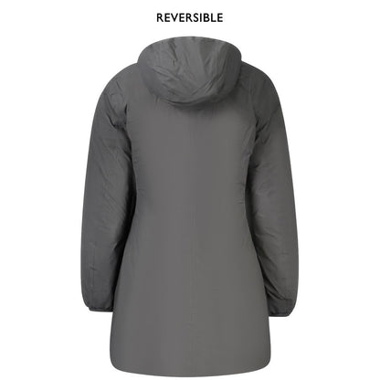 K-WAY Black Polyester Jackets & Coat