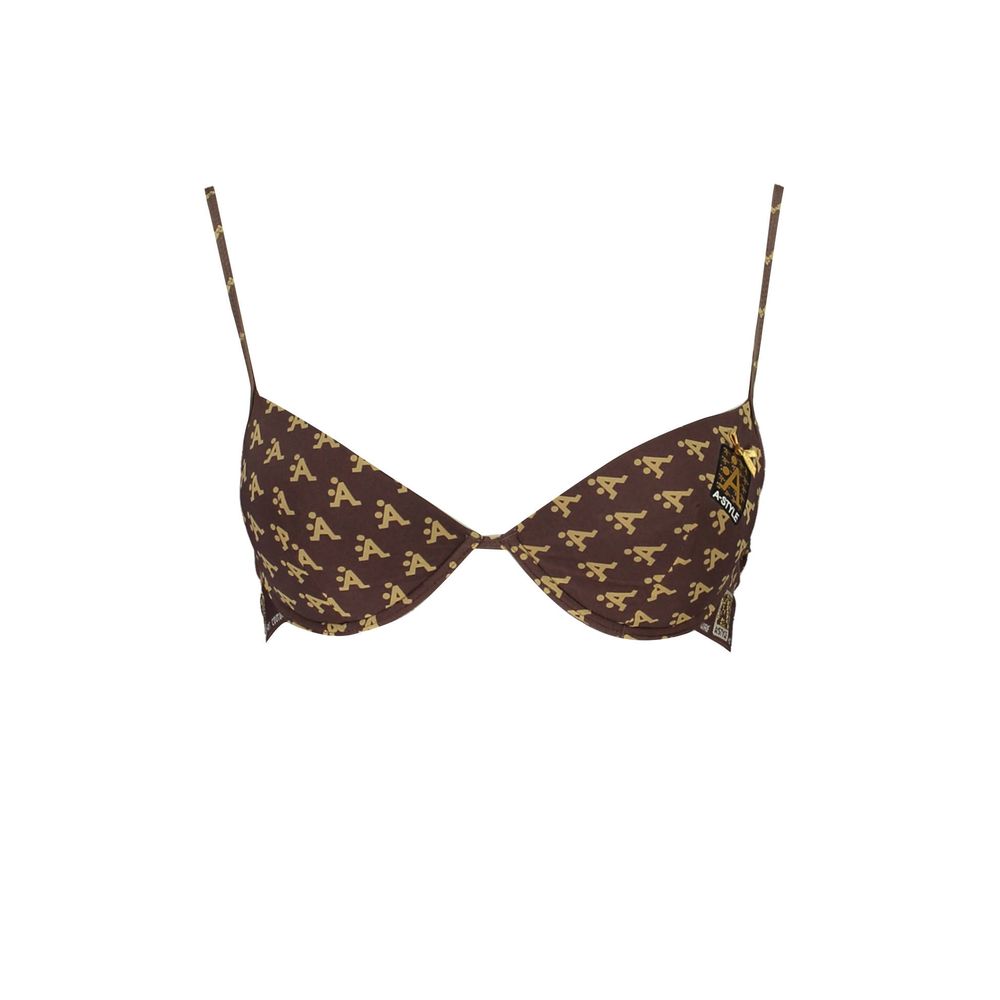 A-Style Braune Nylonunterwäsche
