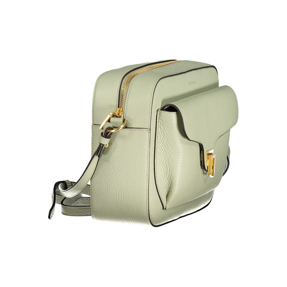 Coccinelle Grüne Lederhandtasche