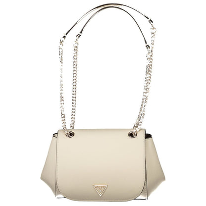 Guess Jeans – Weiße Polyethylen-Handtasche