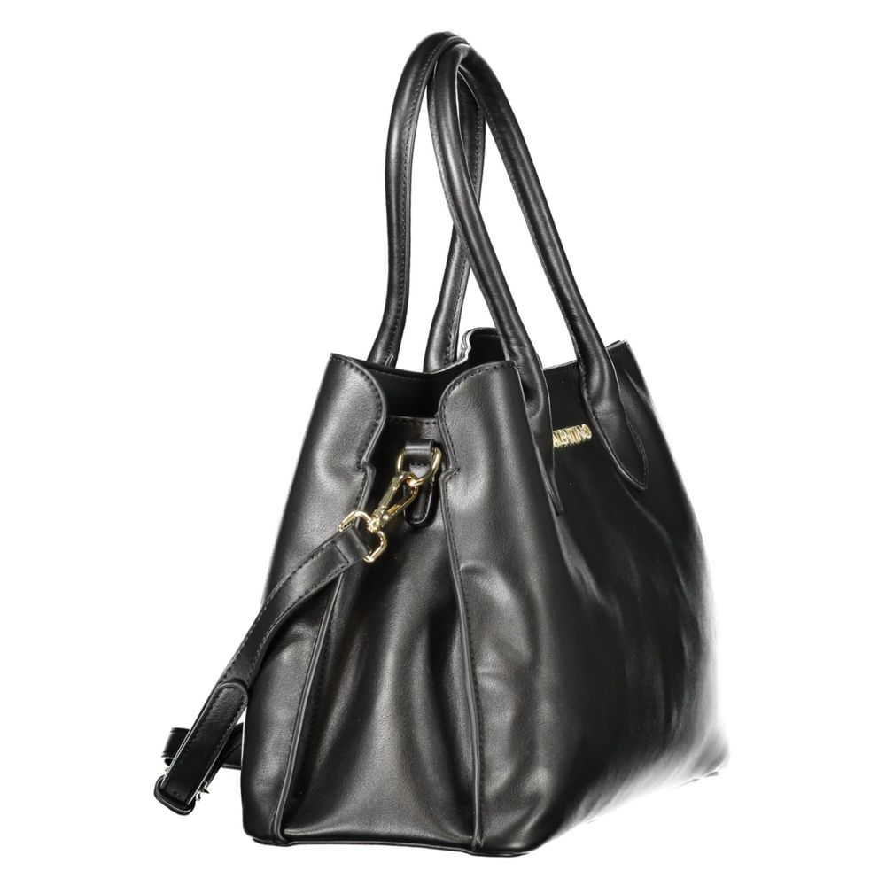 Mario Valentino Schwarze Polyethylen-Handtasche