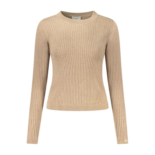 Pepe Jeans Beige Damen Pullover aus Baumwolle