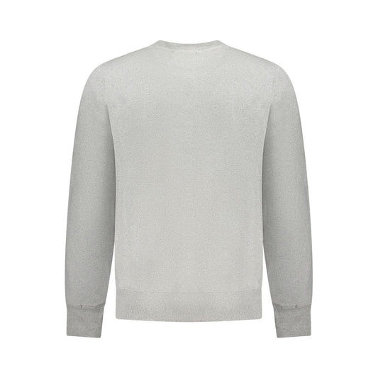 Accademia Militare Herrenpullover aus grauer Baumwolle