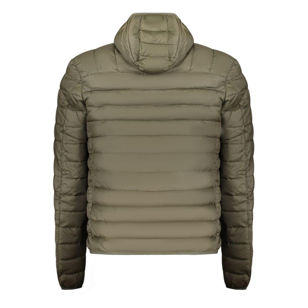 Cavalli Class Grüne Polyester Herrenjacke