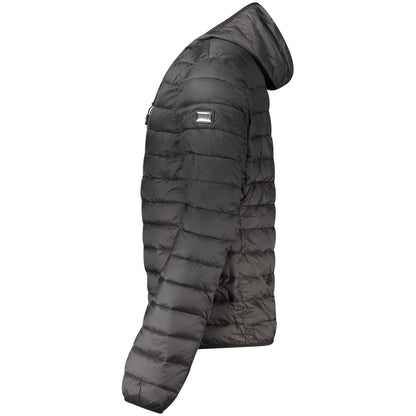 Cavalli Class Schwarze Polyester-Herrenjacke