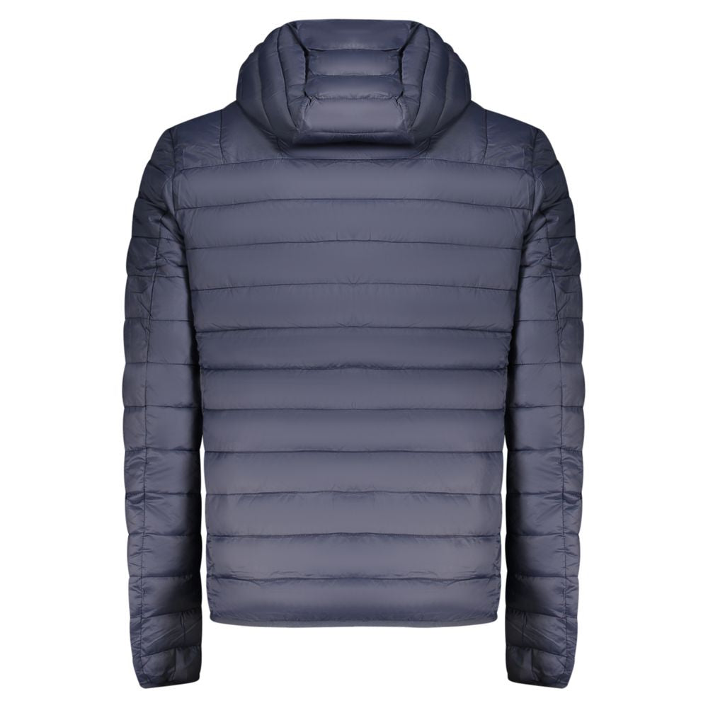 Cavalli Class Blaue Polyester-Herrenjacke