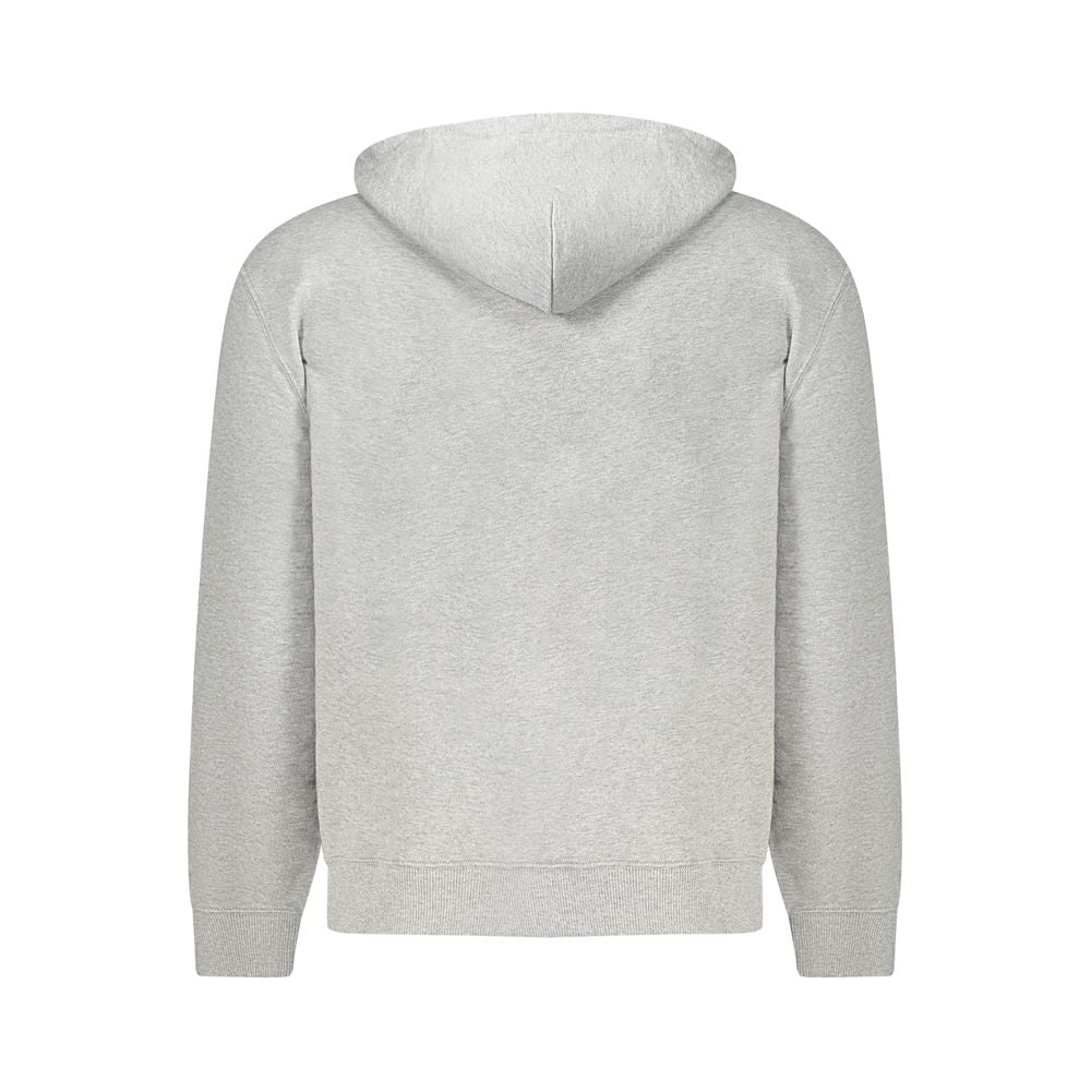 Calvin Klein Herren Kapuzenpullover aus grauer Baumwolle