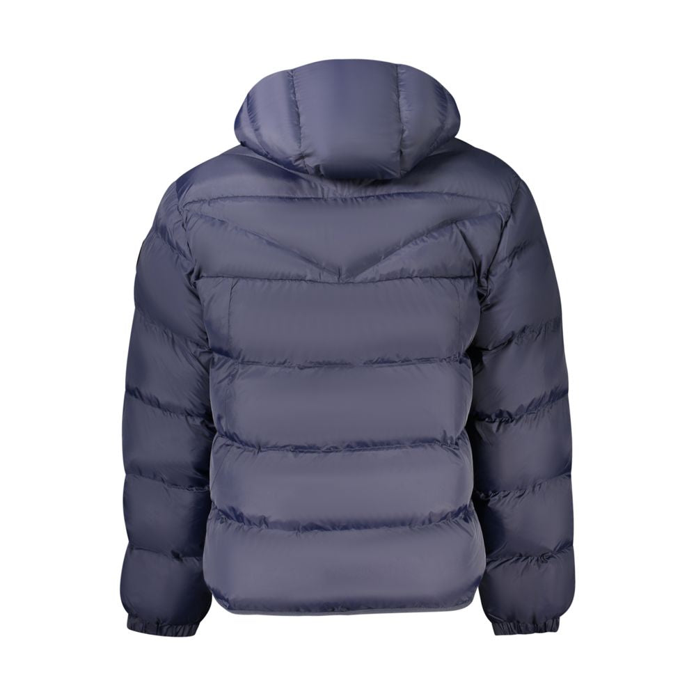 Napapijri Blaue Polyamid-Herrenjacke