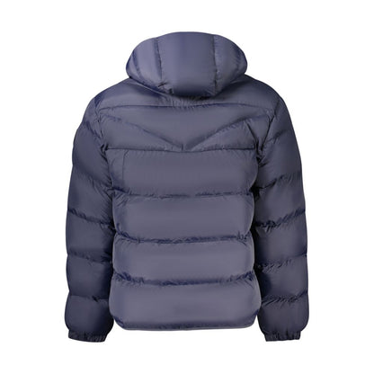 Napapijri Blaue Polyamid-Herrenjacke