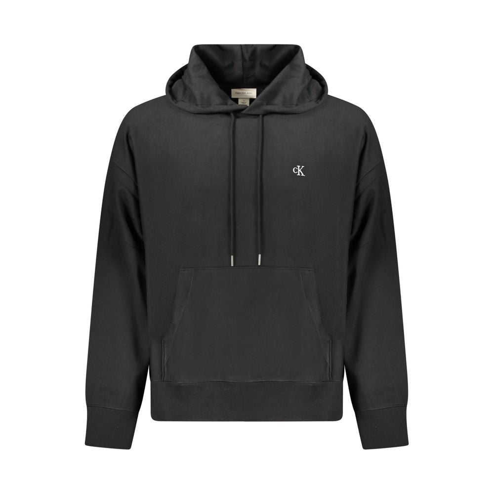 Calvin Klein Herrenpullover aus schwarzer Baumwolle