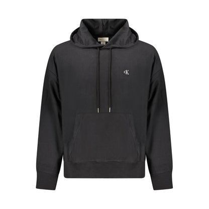 Calvin Klein Herrenpullover aus schwarzer Baumwolle