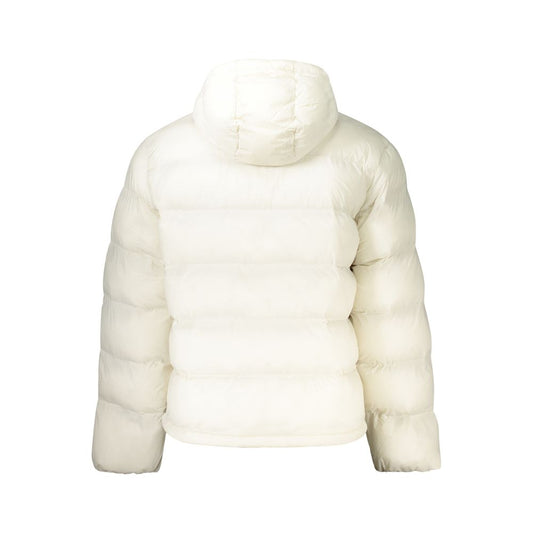 Calvin Klein – Weiße Polyamid-Herrenjacke