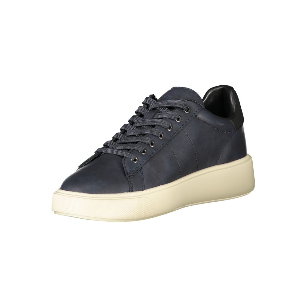Blauer blauer Herren-Sneaker aus Polyester